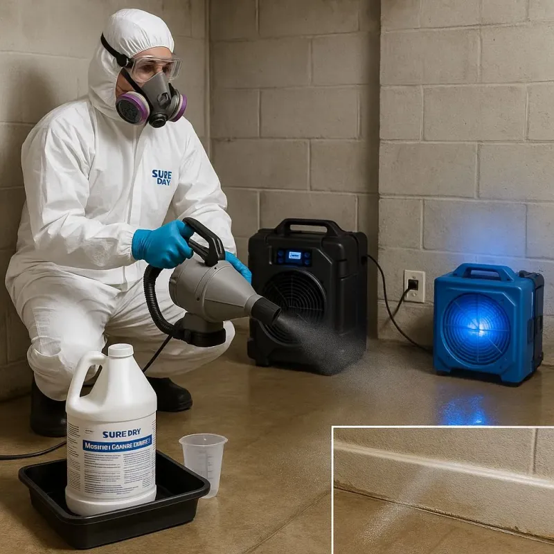Sanitization and Odor Removal process in Paso Robles, CA
